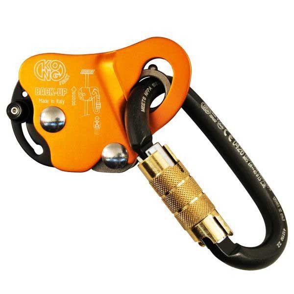 Kong Back Up Ovalone Carbon Twist Lock Orange / Black - K8021NO410KK