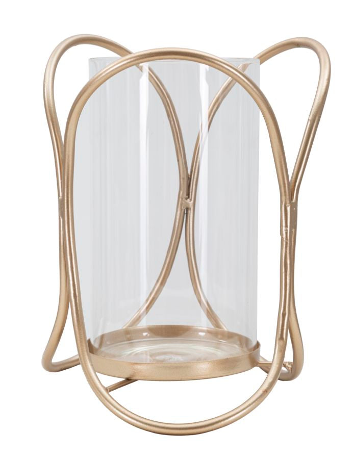 Porta velas Glox Dark Cm ø 16x21,5