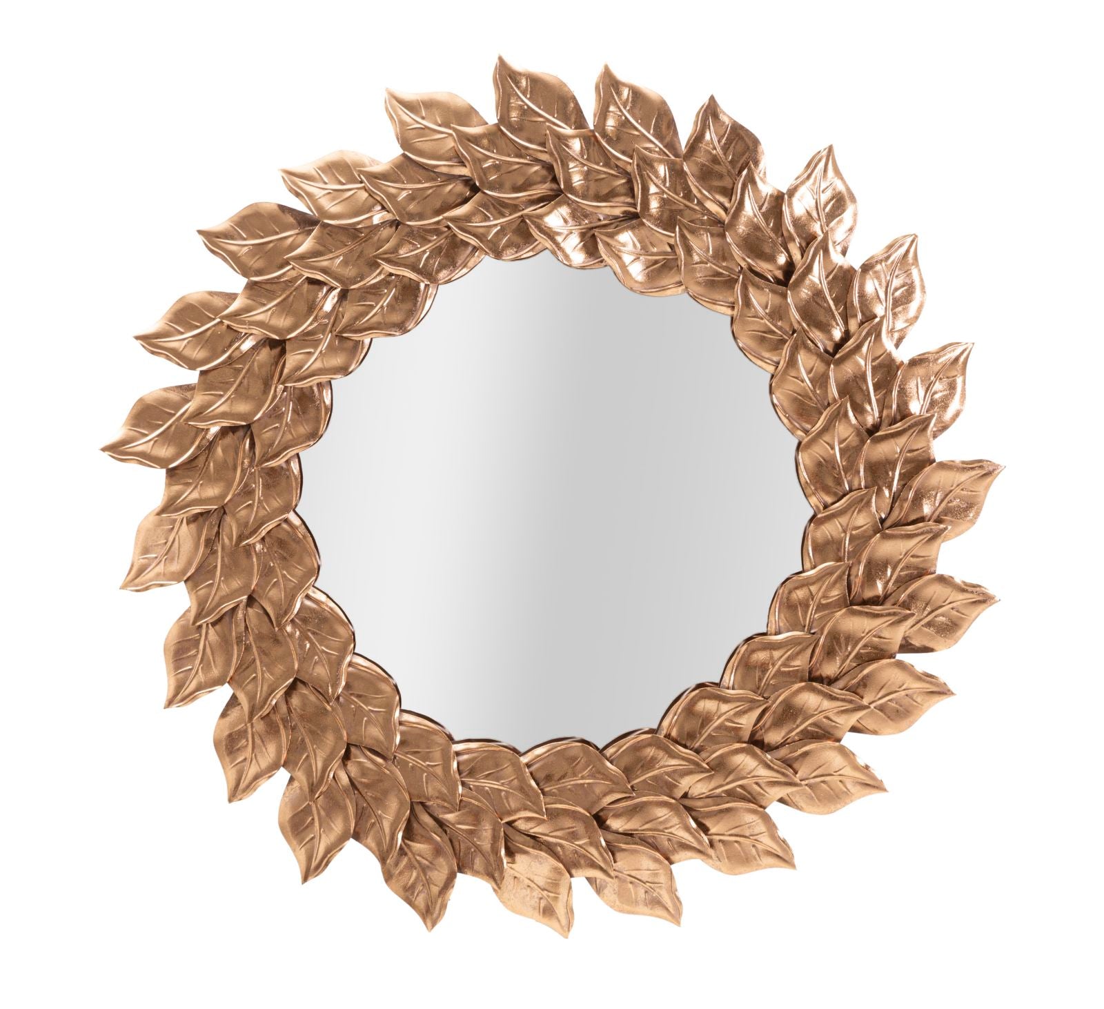 Espelho de Parede Glam Petal Rame Cm ø 73x5