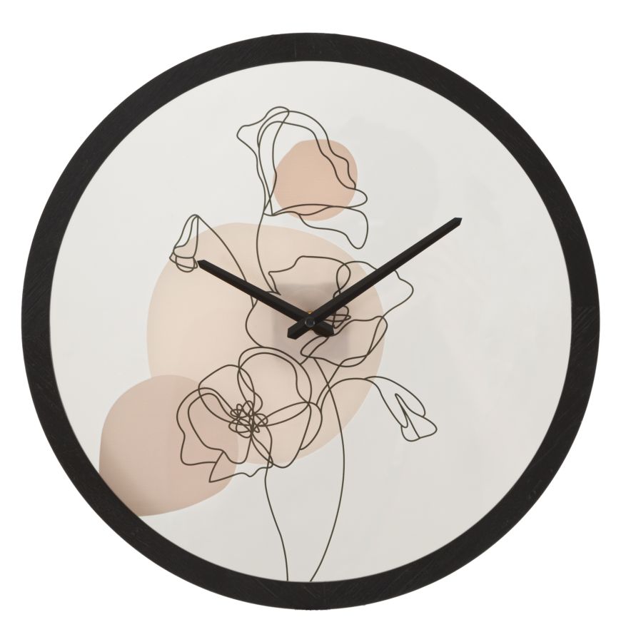 Relógio de Parede Flor -B- Cm ø 40x3,5