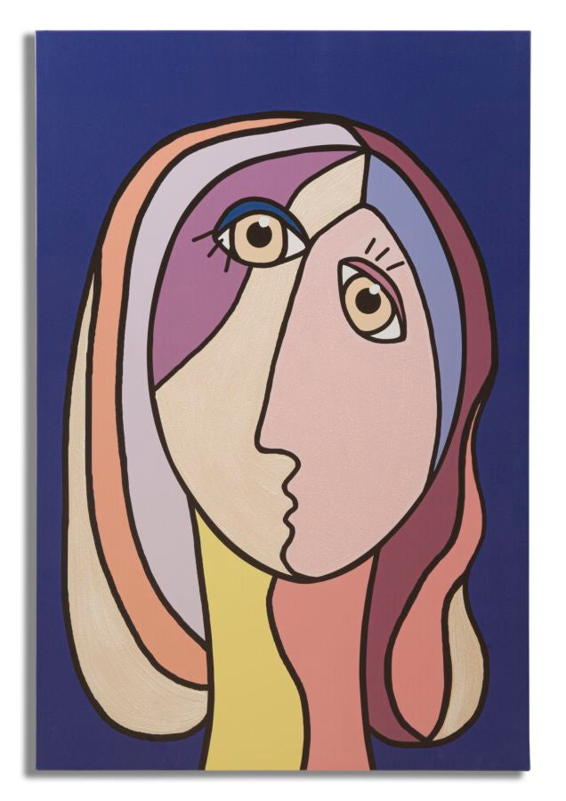 Estampa pintada Double Faces Large -B- Cm 80x3x120