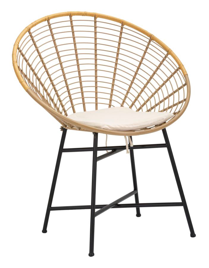 Cadeira Panama Grid com Almofada Cm 72x56,5x88