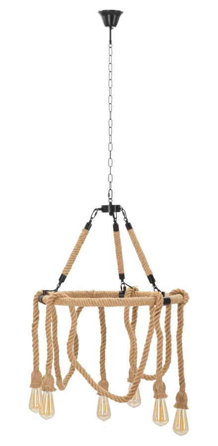 Candeeiro de Teto Rope Circle Cm ø 64x90
