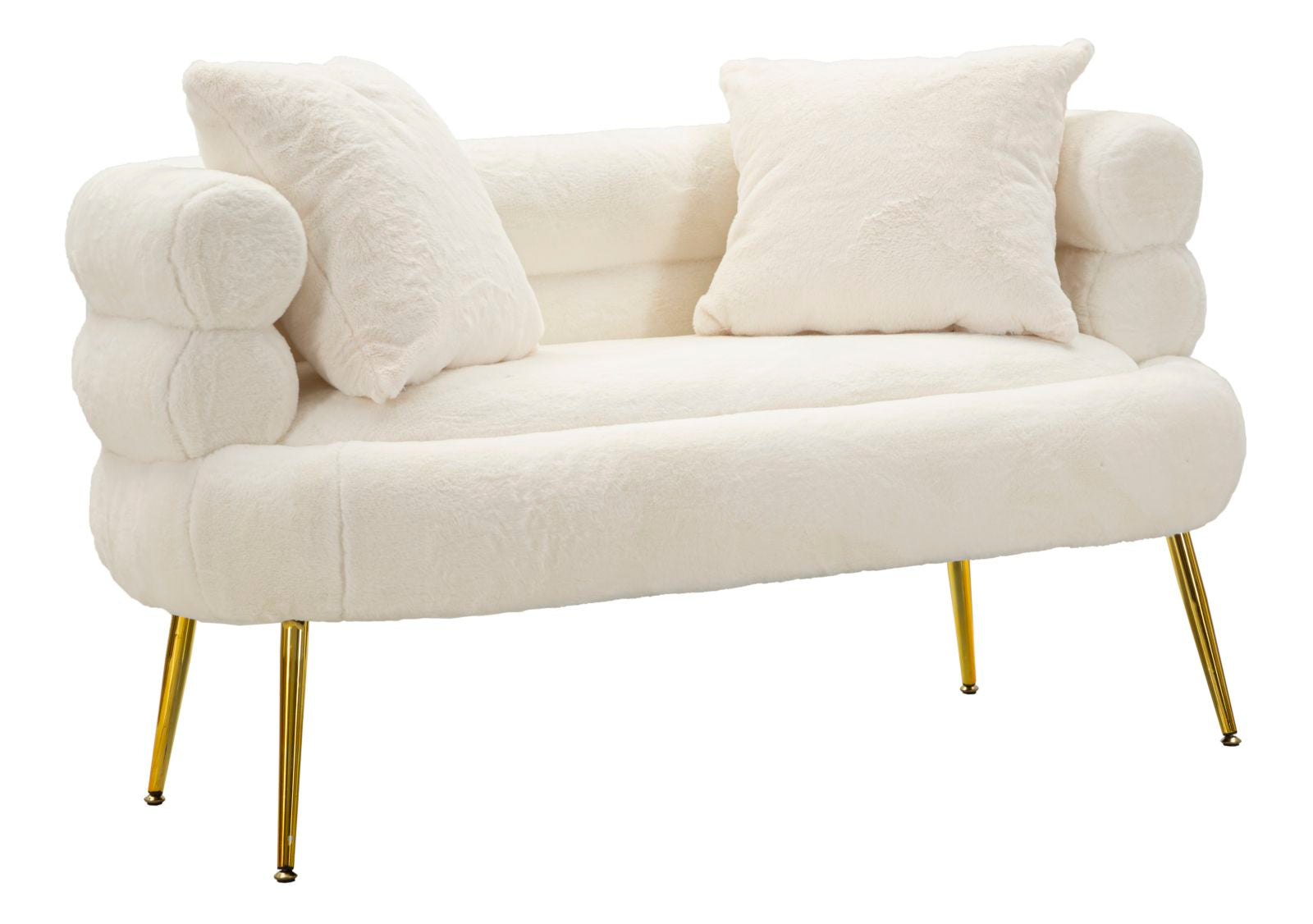 Sofá Pequeno Soffy Plus com Cuscini Cm 133x68x69