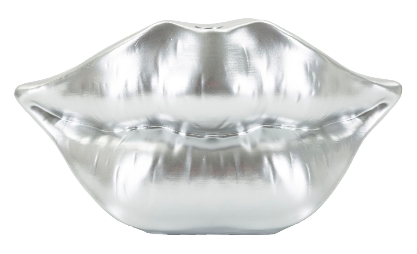 Jarra Mouth LiPorta Prateado Cm 23x8x12