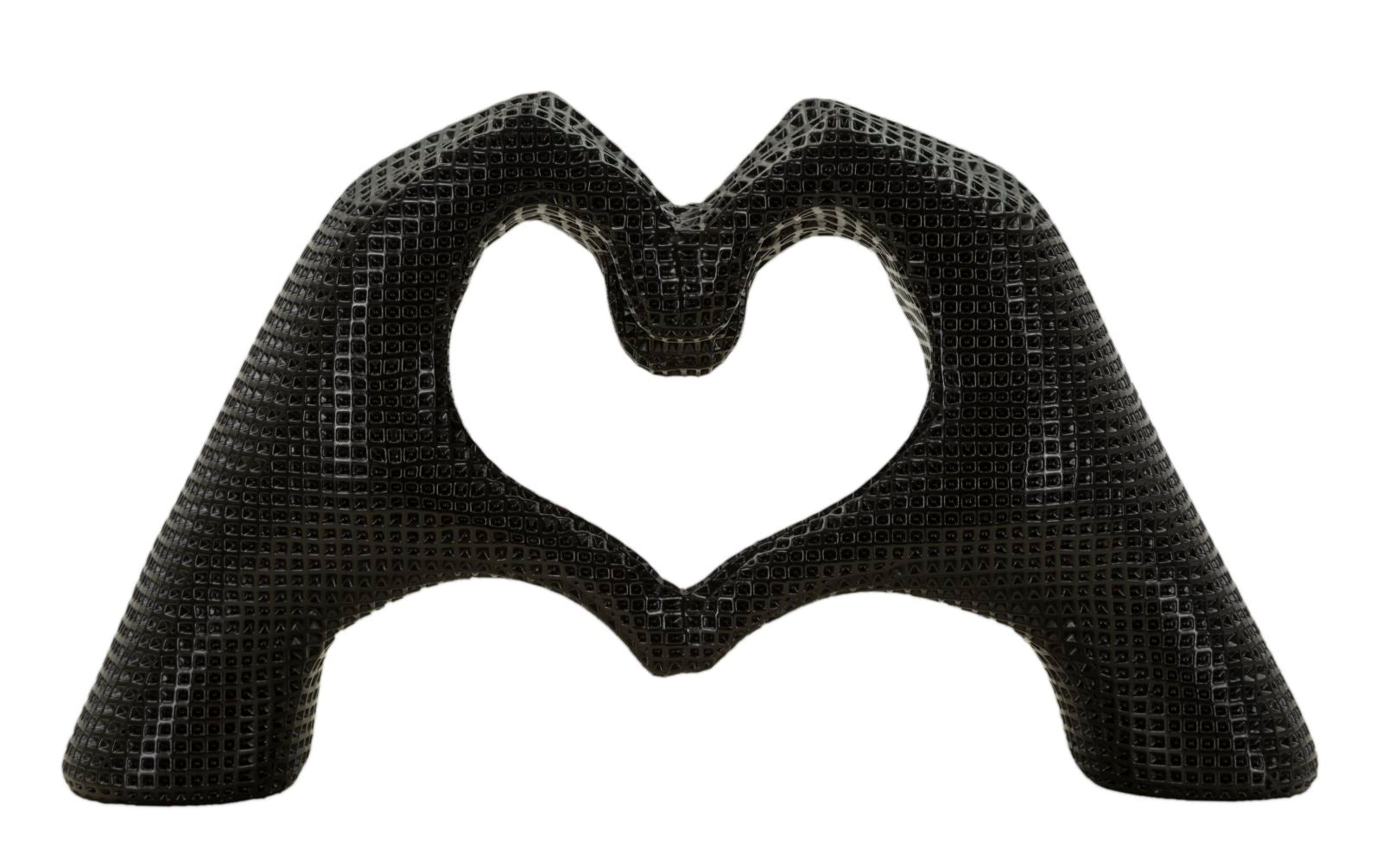 Escultura Lover Preto Cm 25x7,5x13,5