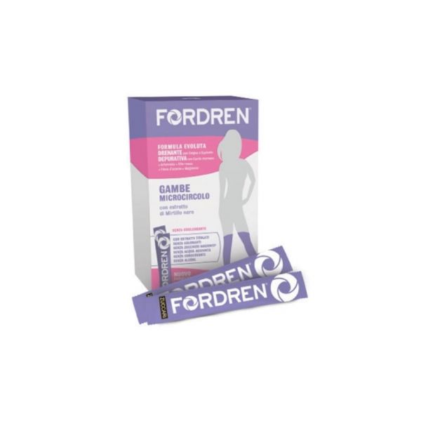 Zuccari Fordren Drenante e Depurativo Mirtilo 20 Saquetas 10ml