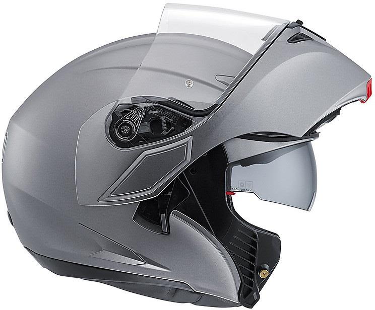 CAPACETE MODULAR AGV COMPACT ST E2205 SOLID PLK CINZA MATE XL