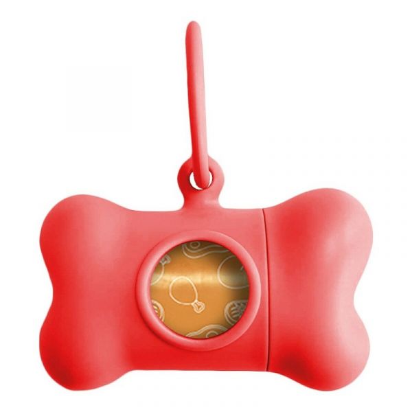 United Dispensador de Sacos Bon Ton Classic Vermelho (8 X 4,2 X 5 cm)