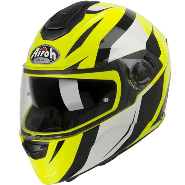 Airoh Capacete ST301 Tide Amarelo Gloss 2019 Capacete Integral - Xl