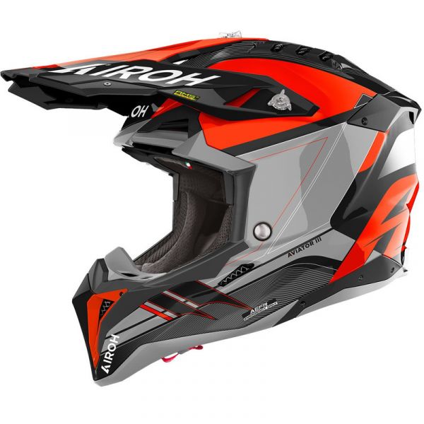 Airoh Capacete Aviator 3 Saber Orange L