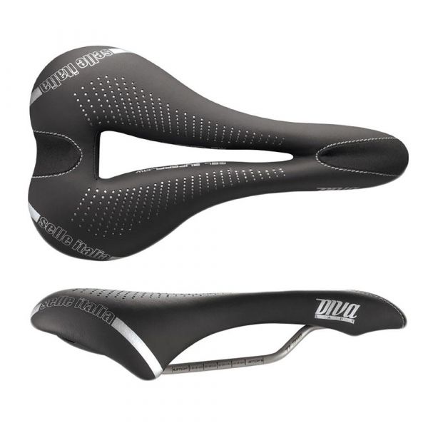 Selle Italia Selim Diva Gel Superflow L Black