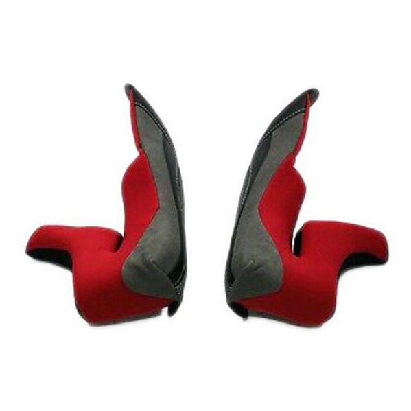 X-lite N-com X-702 Gt/gt Ultra Steadyfit Cheek Pads Wine Xxxl 30 mm