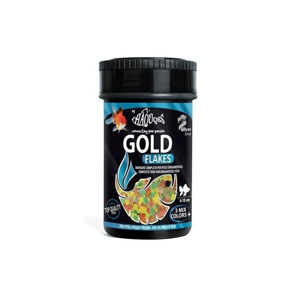 Haquoss Gold Flake Alimento Peixes Àgua Fria 100 ml