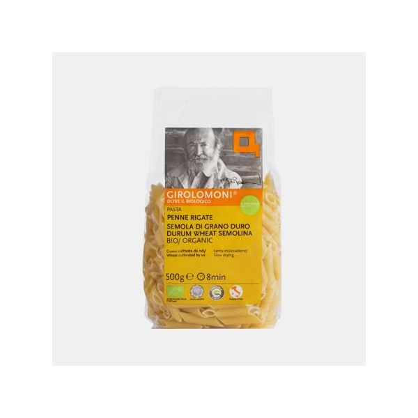 Girolomoni Penne Semola de Trigo Duro Bio 500g