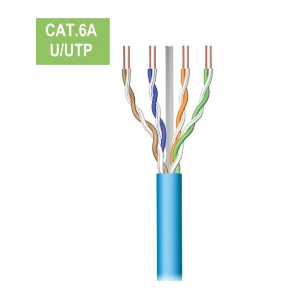 Cabo de Rede RJ45 Ewent Cat.6A U/UTP Azul - 30Mtr - IM1221
