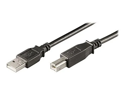 Ewent EC1006 cabo USB USB 2.0 5 m USB A USB B Preto