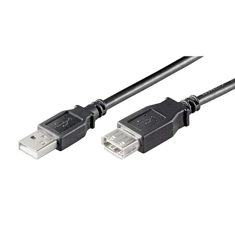 Ewent EC1013 cabo USB 3 m USB A Preto