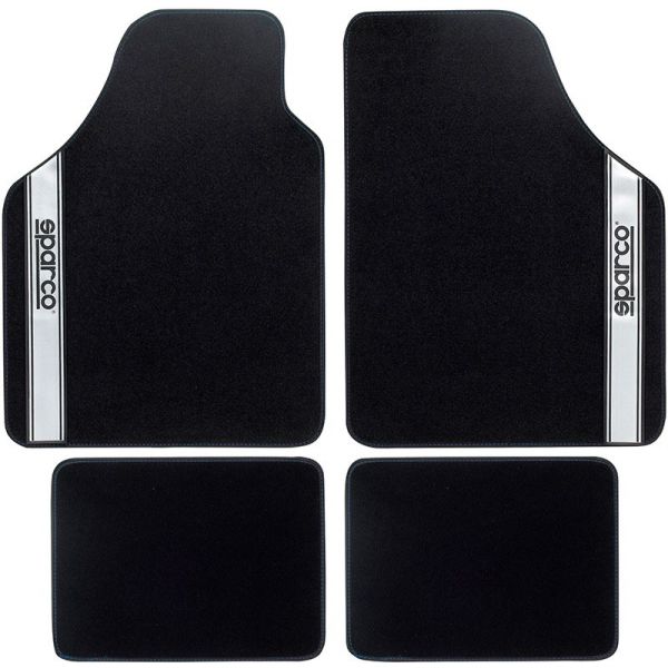 Sparco Kit 4 Tapetes Corsa Strada 2012 B Cinza