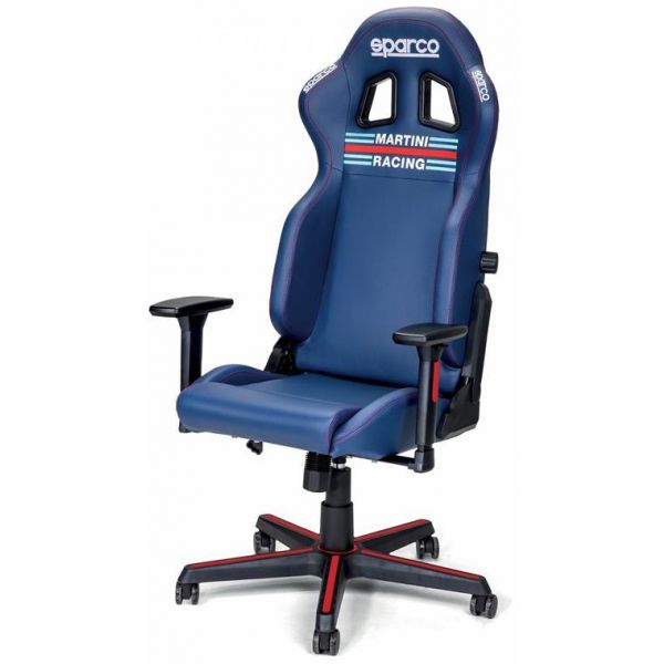 Cadeira Gaming Sparco Icon Martini Racing - SP00998SPMR