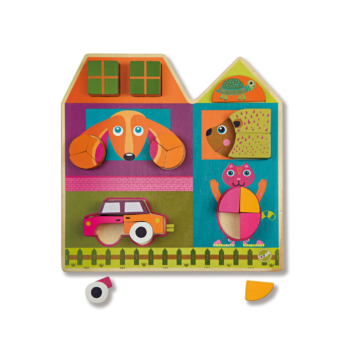 Puzzle Madeira 17/20 pçs Cidade