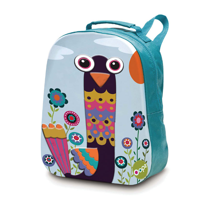 Mochila Eva 3D 26 cm Pavão