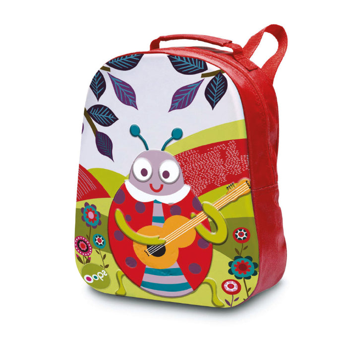 Mochila Eva 3D 26 cm Joaninha