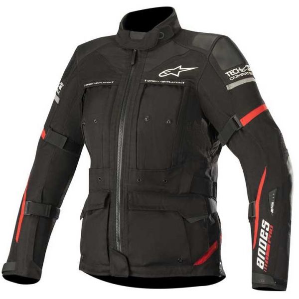 Alpinestars Casaco Stella Andes Pro Drystar Tech Air Compatible Black Red