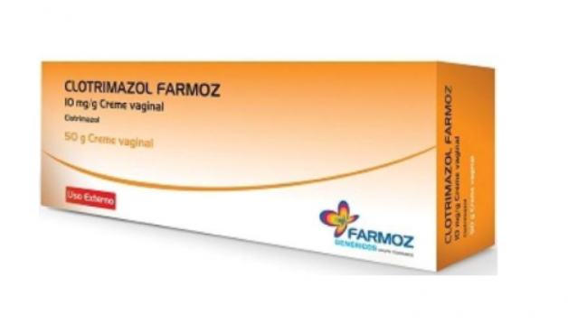 Clotrimazol Farmoz Creme Vaginal 10 mg/g – Bisnaga 50 g