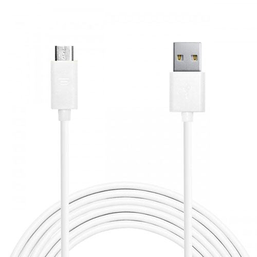 Cabo Puro Micro USB - 2m - Branco