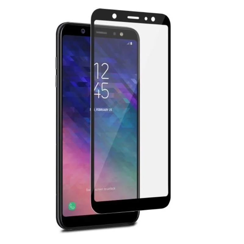 Puro Película Vidro Temperado Fulledge Samsung Galaxy A6 2018