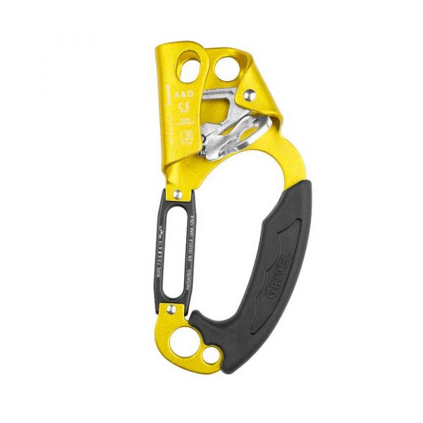 Grivel Amarração Escalada A&d Right Ascender / Descender Yellow - Rtad.r
