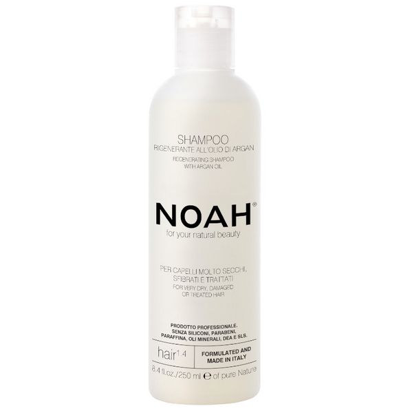 Noah Shampoo Cabelo Muito Seco Danificado Óleo Argão 250ml