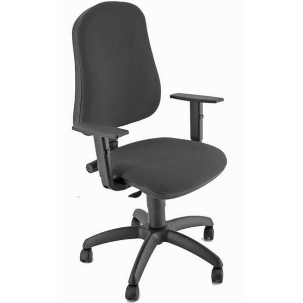 Unisit Cadeira Administrativa Cp Simpel Unisit Preto Braços Ajustáveis Incluídos-black