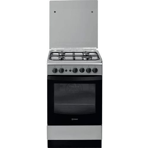 Fogão a Gás Natural Indesit IS5G1PMX/E | 50x60 cm | 4 Bocas | A | Inox