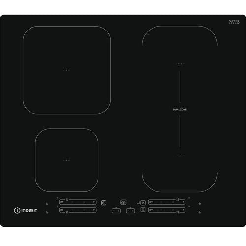Placa de Indução Indesit IB 65B60 NE | 4 Zonas, 59cm, Preto