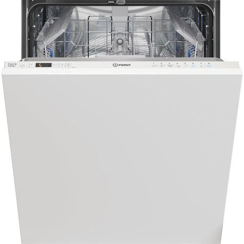 Máquina de Lavar Loiça Encastrável Indesit DIC 3C24 A | 14 talheres | 60 cm | E