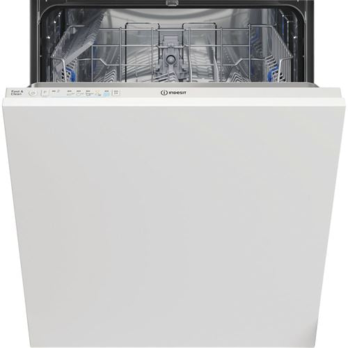 Máquina de Lavar Loiça Encastrável Indesit DIE 2B19 | 13 talheres | 60 cm | F