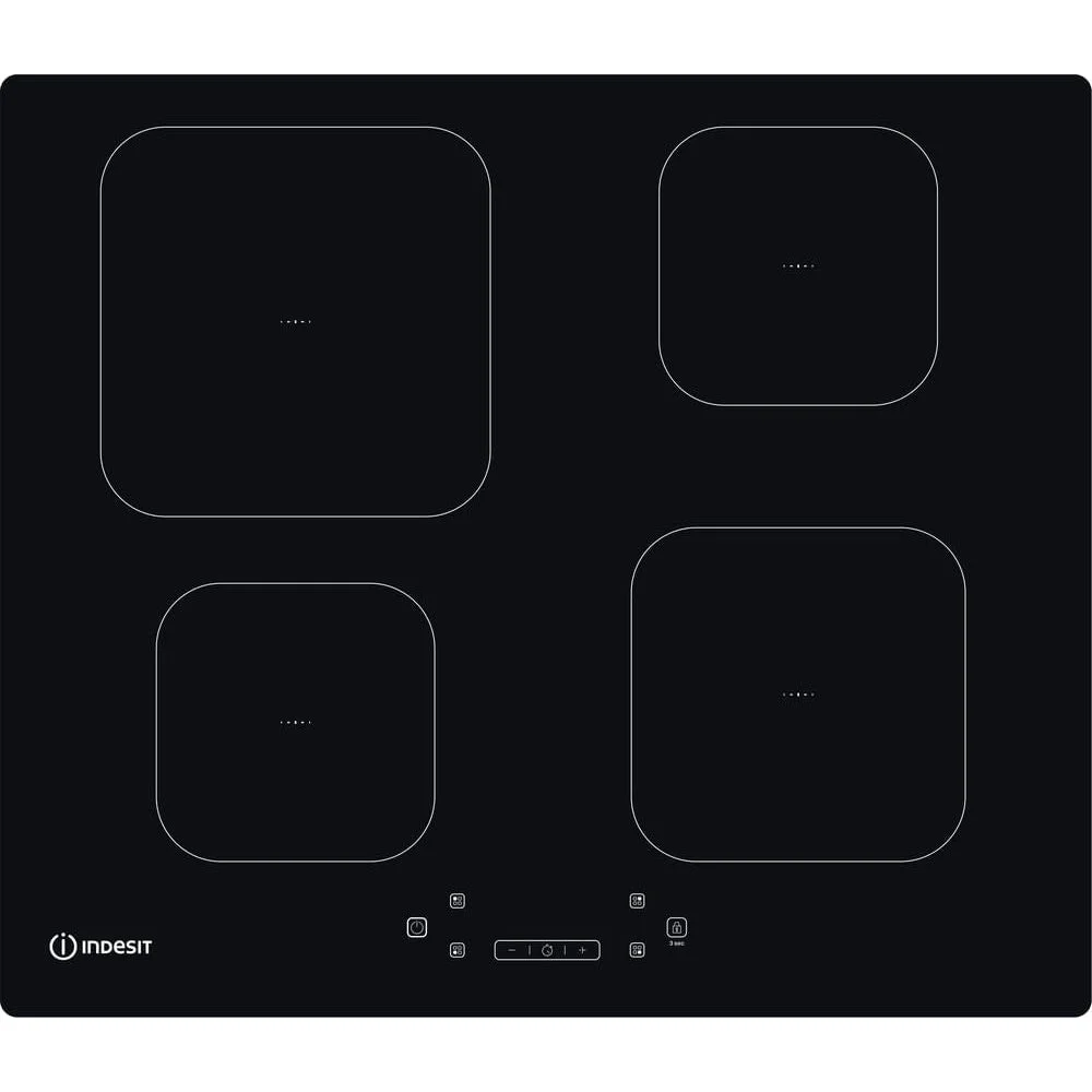 Placa de Indução Indesit IS 83Q60 NE | 59cm, 4 Zonas, Preto