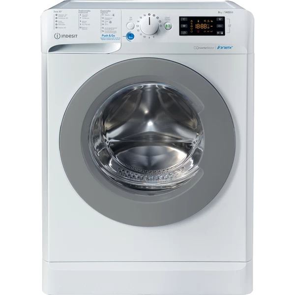 Máquina Lavar Roupa Indesit BWE 81485X WS SPT N 8Kg 1400RPM