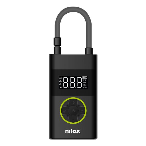 Nilox Bomba de Ar Elétrica Portátil Multifunções 10 Bar