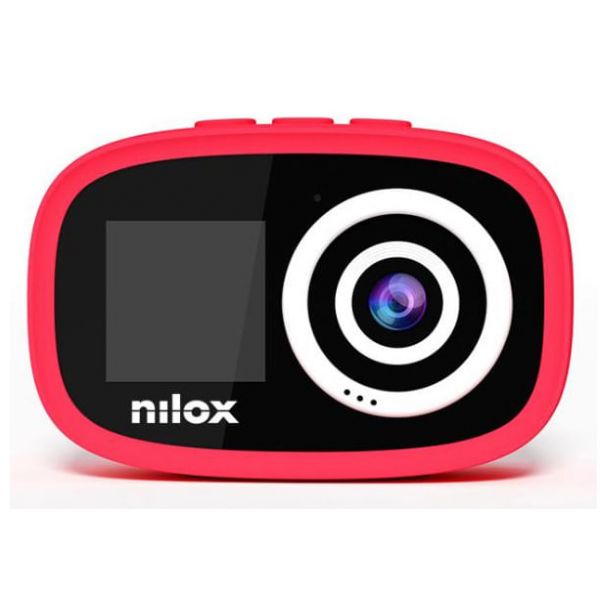 Action Cam Nilox Kids 12MP Full HD CMOS Vermelha