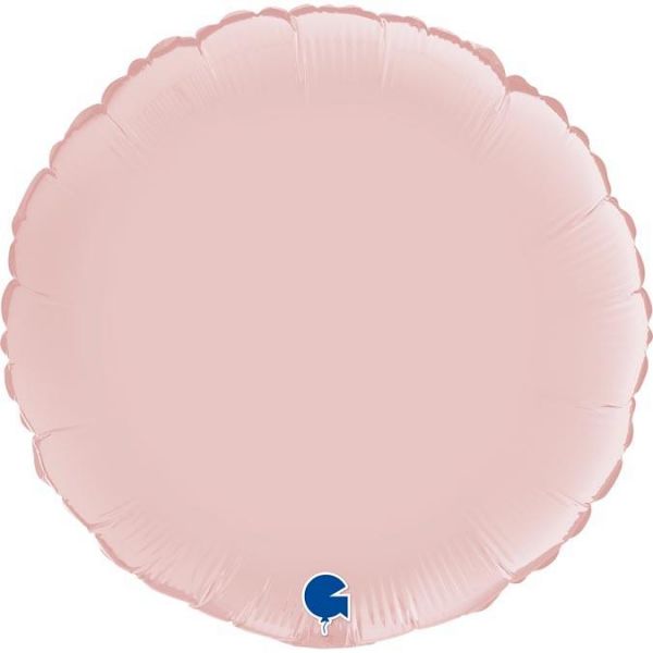 Grabo Balão Foil 18" Redondo Pastel Pink Satin - 461810005