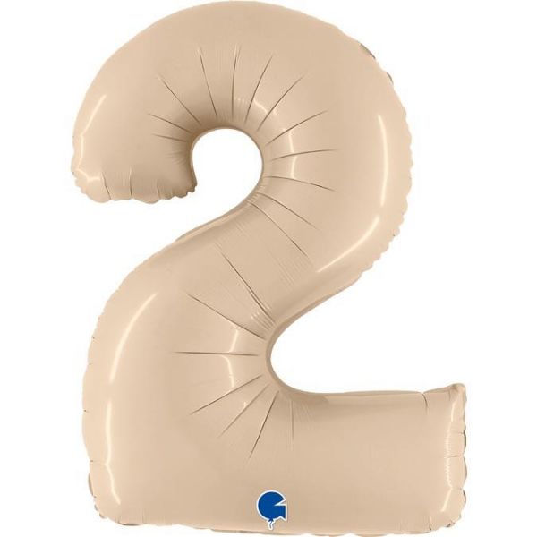 Grabo Balão Foil 40" Nº 2 Creme Satin - 464002001