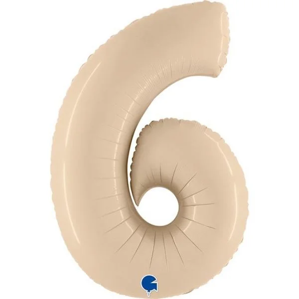 Grabo Balão Foil 40" Nº 6 Creme Satin - 464006001