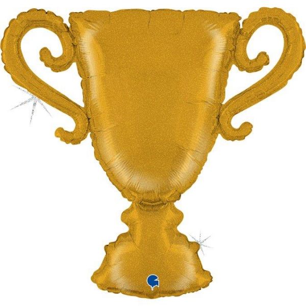 Grabo Balão Foil 33" Taça Dourada 1 un.