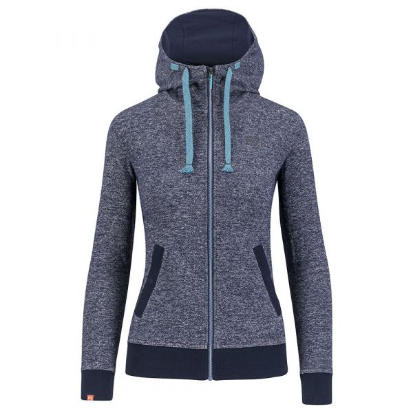 Karpos Totoga Hemp Full Zip Sweatshirt Azul XS Mulher