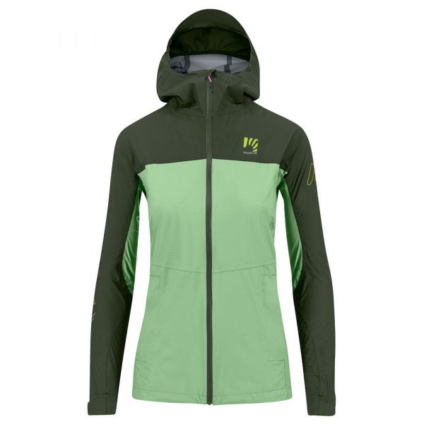 Karpos Lot Hoodie Rain Jacket Verde S Mulher