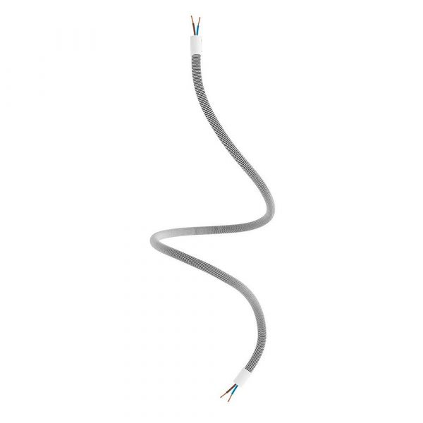 Creative Cables Creative Flex Hose Rz04 90 Cm Cabo Prateado 90 cm