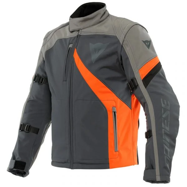 Dainese Casacos Ranch Tex Ebony Charcoal-grey Flame-orange 52